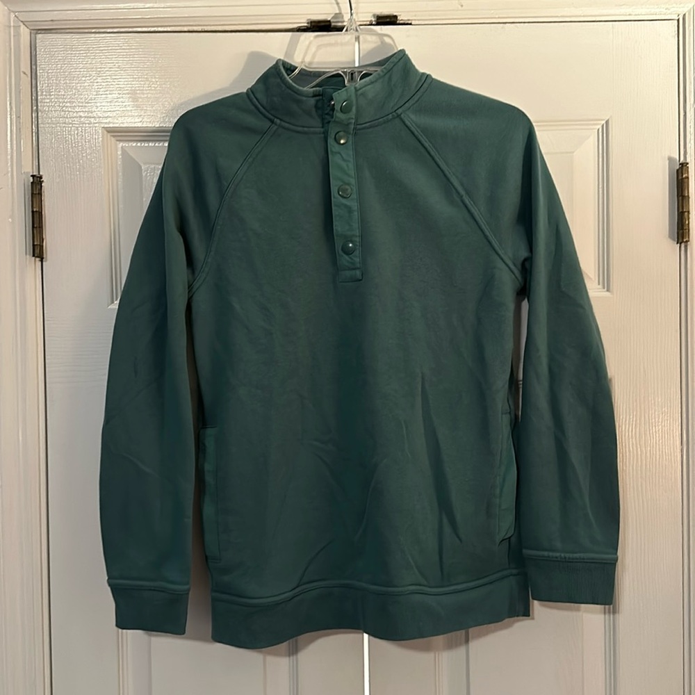 Boys Cat & Jack 1/4 Snap Sweatshirt Sz XL